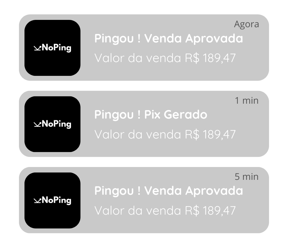 Aplicativo de Notificação de Vendas